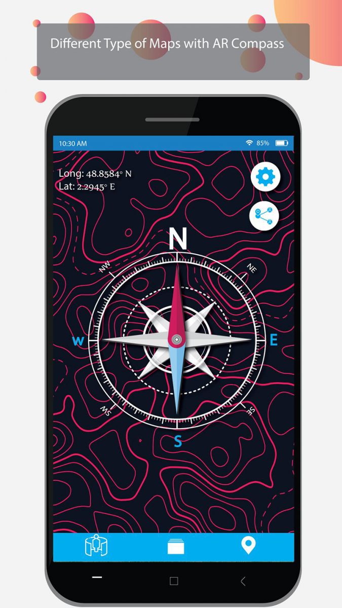 công dụng cảm biến la bàn