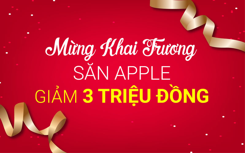 giảm giá sản phẩm apple