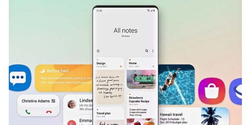 One UI 2 đã thiết kế lại giao diện cho dòng Galaxy của Samsung