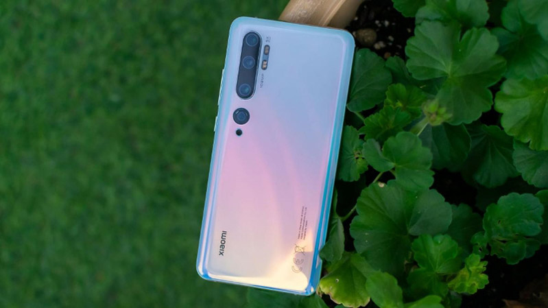 cụm năm camera sau Mi Note 10