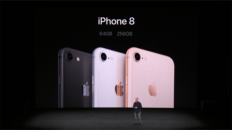 iphone 8 có 2 phiên bản 64gb và 256gb