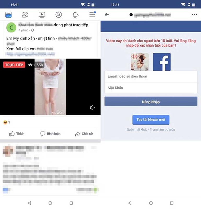 Nguyên nhân mất tài khoản Facebook