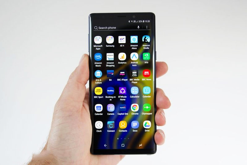 cài đặt theme trên note 9