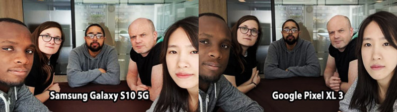 ảnh chụp s10 và google pixel xl 3