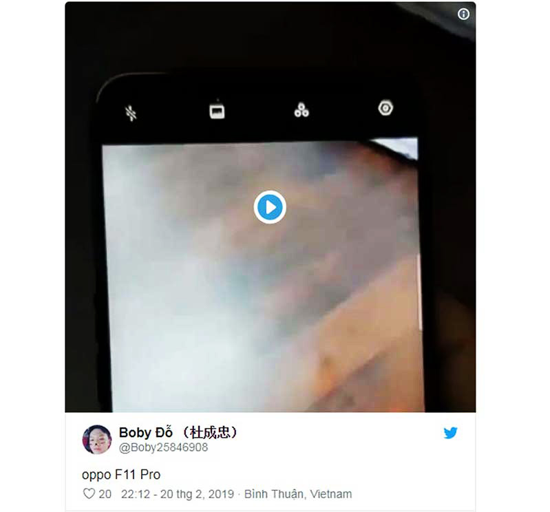 lộ diện oppo f11 pro
