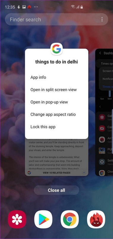 chế độ lựa chọn tổng quan