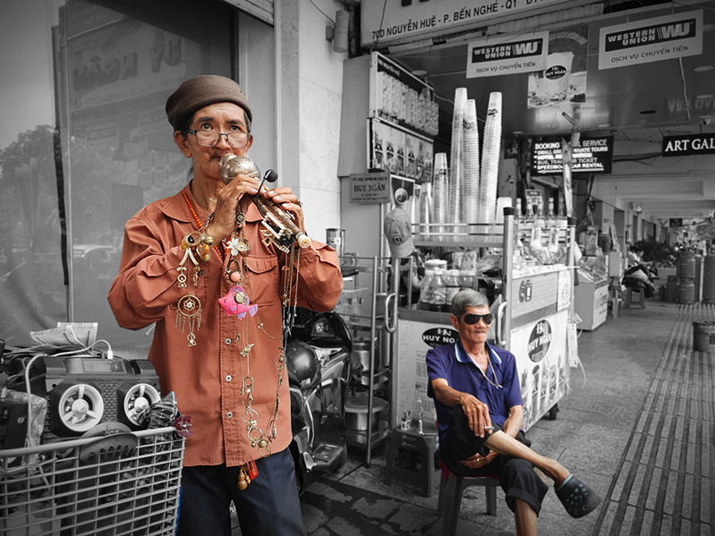 dùng Color Point chụp ảnh đầy sáng tạo