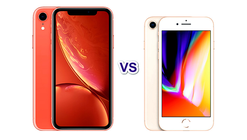 khác biệt của iPhone Xr và iPhone 8