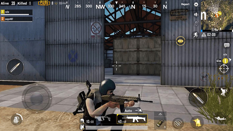 Thay đổi chế độ bắn của vũ khí