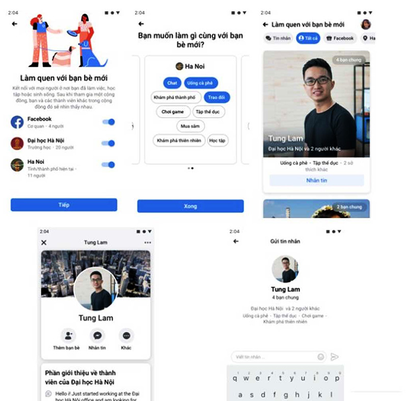 tính năng hẹn hò trên facebook