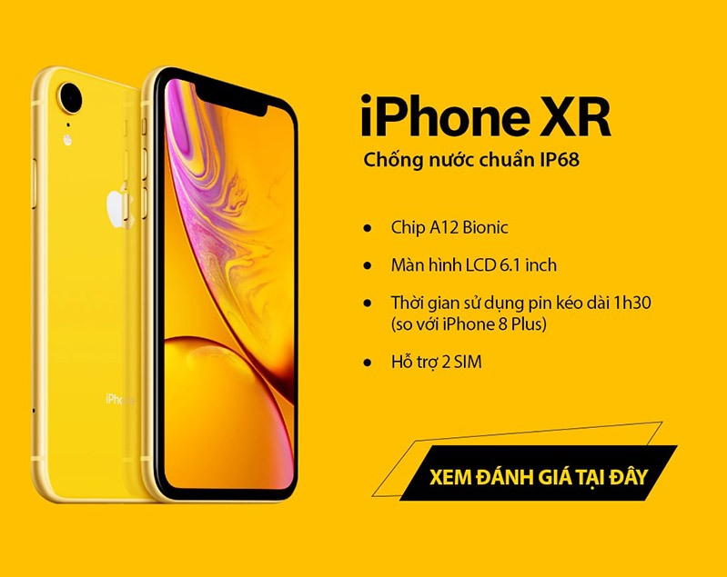 Đặt trước iPhone XS, XS Max, XR – Giá tốt nhất iphone xr