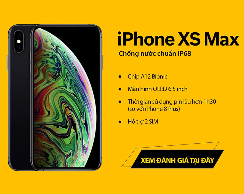 Đặt trước iPhone XS, XS Max, XR – Giá tốt nhất iphone xs max