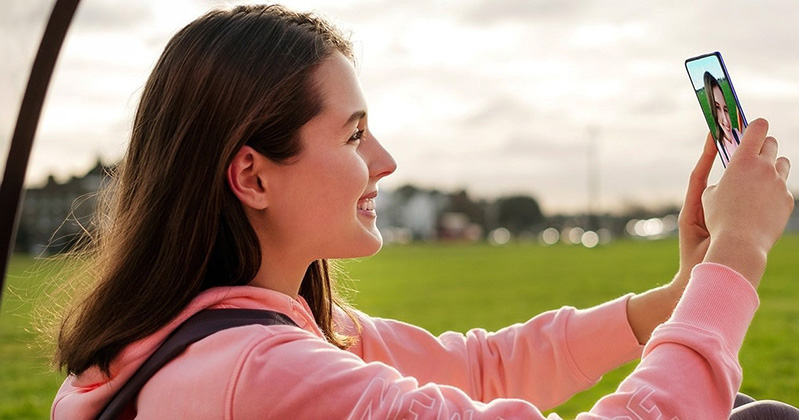 selfie với f11 pro