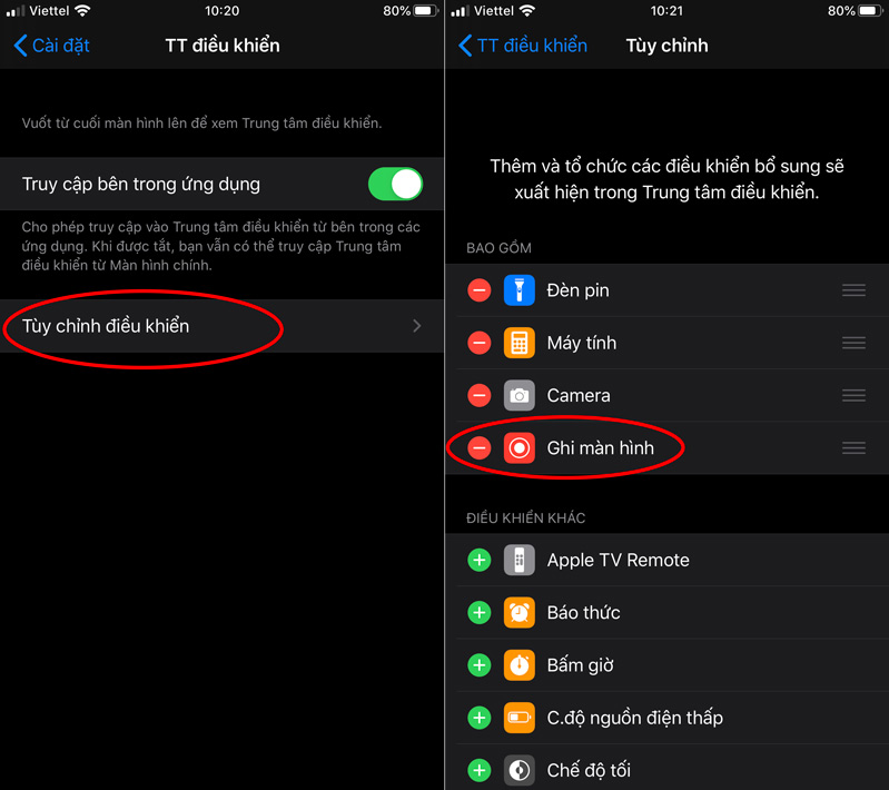 Tắt tính năng Ghi màn hình trên iPhone chỉ trong 4 bước hình 2 Tắt tính năng Ghi màn hình trên iPhone chỉ trong 4 bước