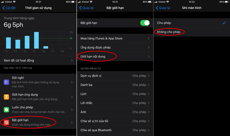 Tắt tính năng Ghi màn hình trên iPhone chỉ trong 4 bước hình 3 Tắt tính năng Ghi màn hình trên iPhone chỉ trong 4 bước