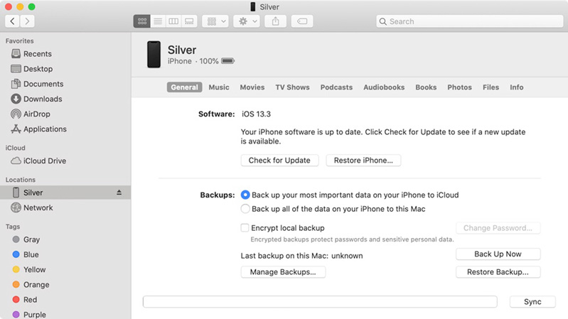 Sao lưu và khôi phục dữ liệu sang iPhone mới