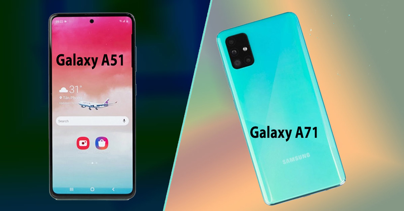 Giá Galaxy A71, A51 rò rỉ ngay trước thời điểm ra mắt tại Ấn Độ
