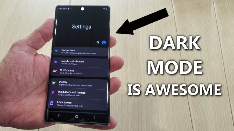 chế độ darkmode